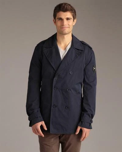 MONARCHY BUTTON-UP NAVY MEN BLAZER / PARKA