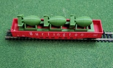 HO Scale Atomic / Nuclear Bomb Freight Car Load. Military Train Free Shipping