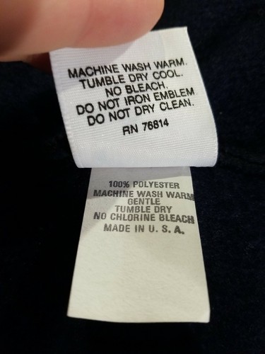 Vintage Alaska Polar Fleece 1990s Nos Salesman Sample Size Large Rare new no tag - Picture 5 of 12