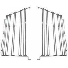 Kit Telaio in Filo Destro e Sinistro Forno Franke 368x231x30mm Griglie Cromate