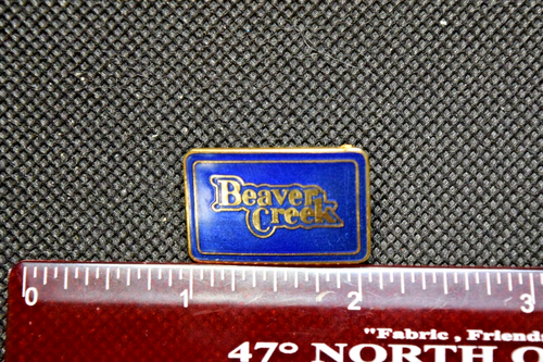 Beaver Creek Ski Resort Colorado Blue Square Ski Pin - Picture 2 of 3