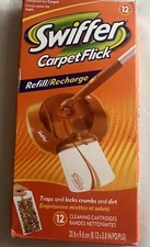 SWIFFER Carpet Flick Refill Pack of 12 Cleaning Cartridges Discontinued