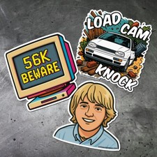 Forum Classics Sticker Pack - Vw Volkswagen Mk3 Jetta Golf Gti Cabrio Vr6 Glx