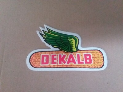 Alter Aufkleber Saatgut aber DEKALB Landwirtschaft