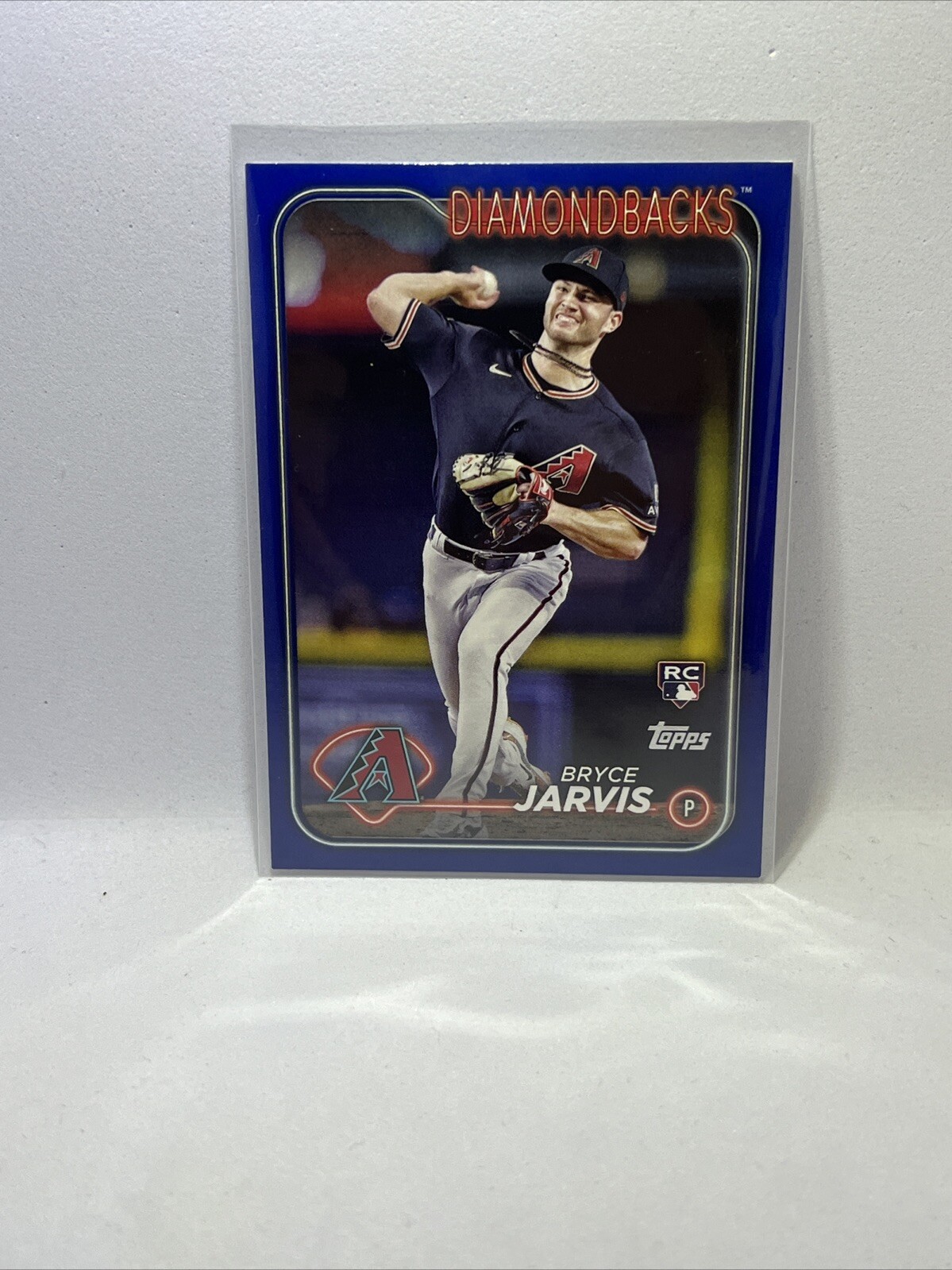 2024 Topps Royal Blue #363 Bryce Jarvis Arizona Diamondbacks RC