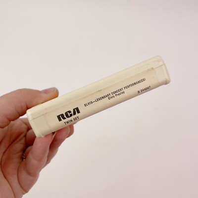 Elvis Legendary Concert Performances 8-Track Tape RCA S-244047