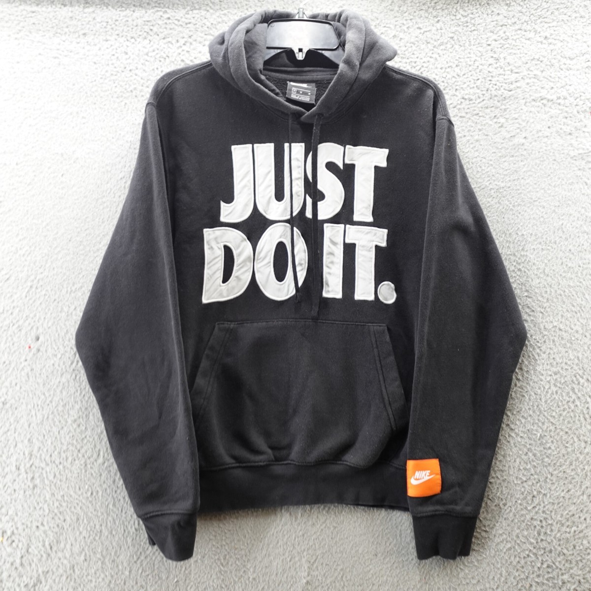 black just do it hoodie