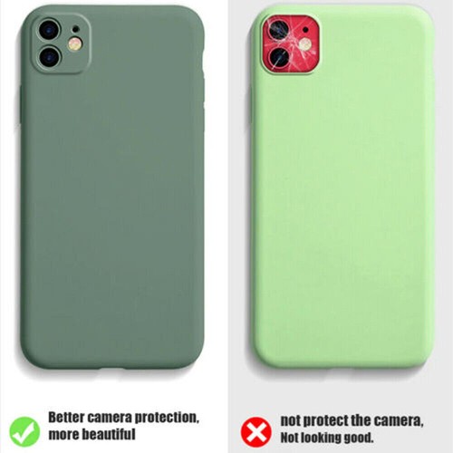 Premium Hülle für Apple iPhone 12 Pro MaxLiquid Silikon Case Kamera Linse Cover - Bild 6 von 27