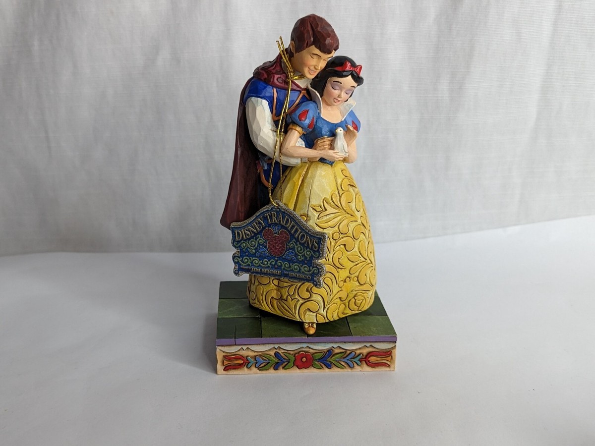 Jim Shore Disney Traditions SNOW WHITE & PRINCE CHARMING 