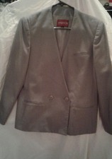 Sasson Jacket Womens Size 6 Gray Career Business Blazer