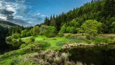 Landscape nature Custom Gaming Mat Desk
