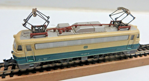 MINITRIX 2063 12063 N Elektrolok BR 110 483-5 der DB Lichtwechsel geprüft | Zustand: Gebraucht
