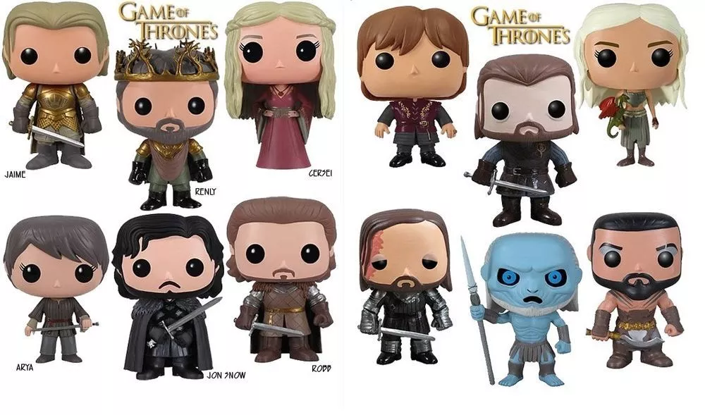 Funko pop list game of thrones hot sale