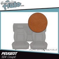 Bezug Vordersitze Und RüCkbank Sahara Peugeot 504 Coupé
