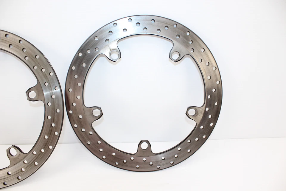 00-05 BMW K1200GT K1200RS FRONT LEFT RIGHT BRAKE ROTORS DISCS 34112338232 Foto 3 de 4
