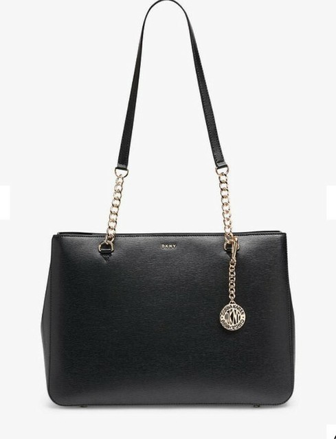 bryant retro stripe leather backpack