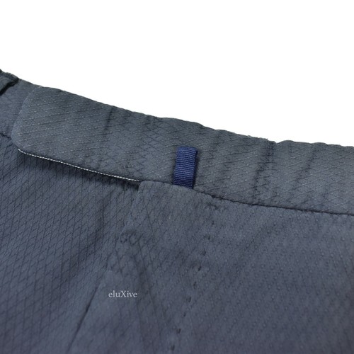 NWT $375 Incotex Men's Dark Gray Lightweight Diamond Woven Pants 54 38 AUTHENTIC - Picture 9 of 9
