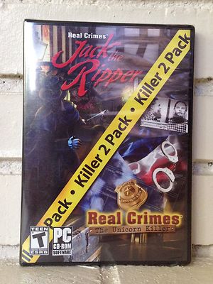 jack the ripper - killer 2-pack - mystery gothic adventure computer games - new