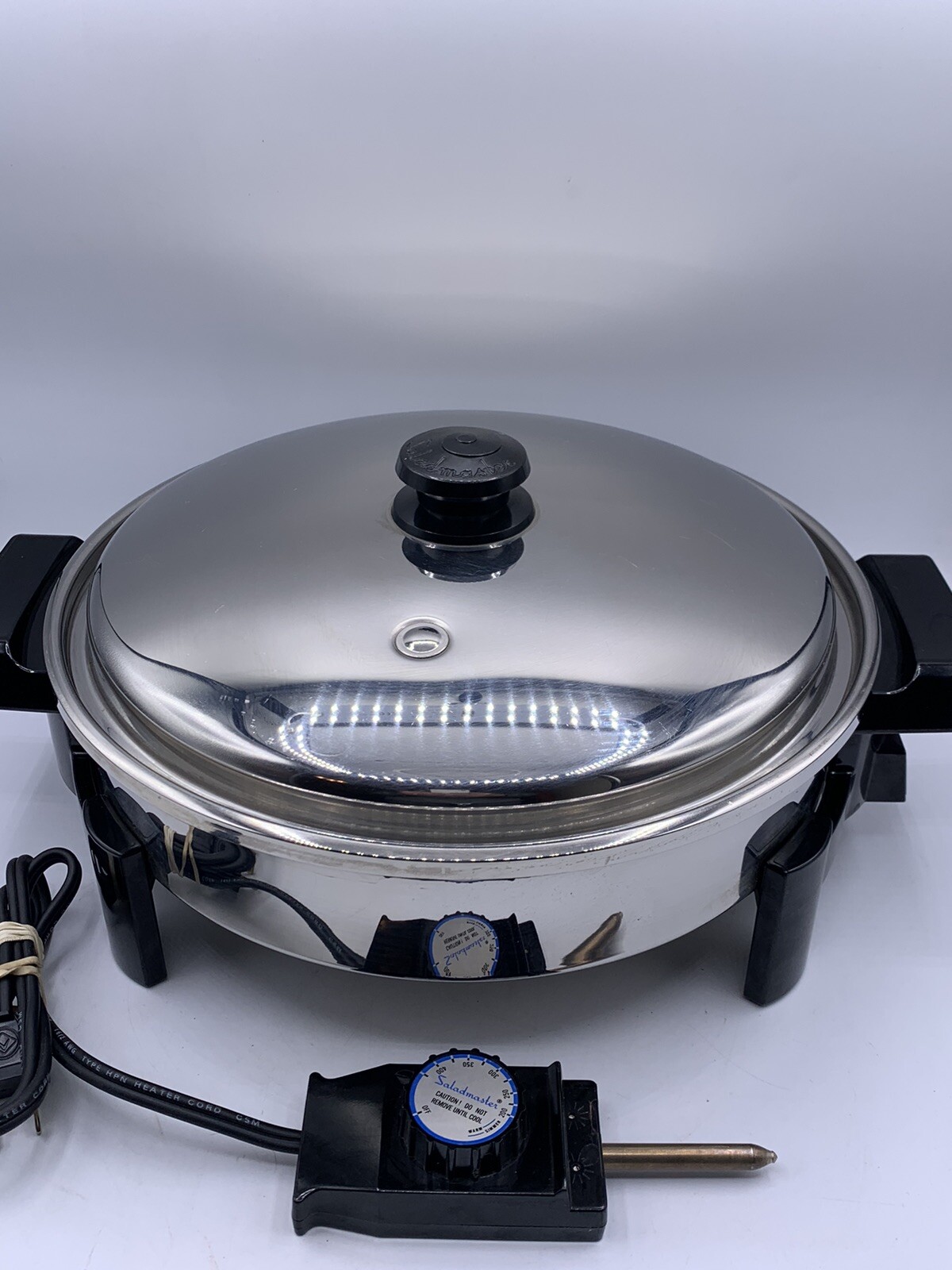 Saladmaster Liquid Oil Core 12” Electric Skillet Model 7256 eBay
