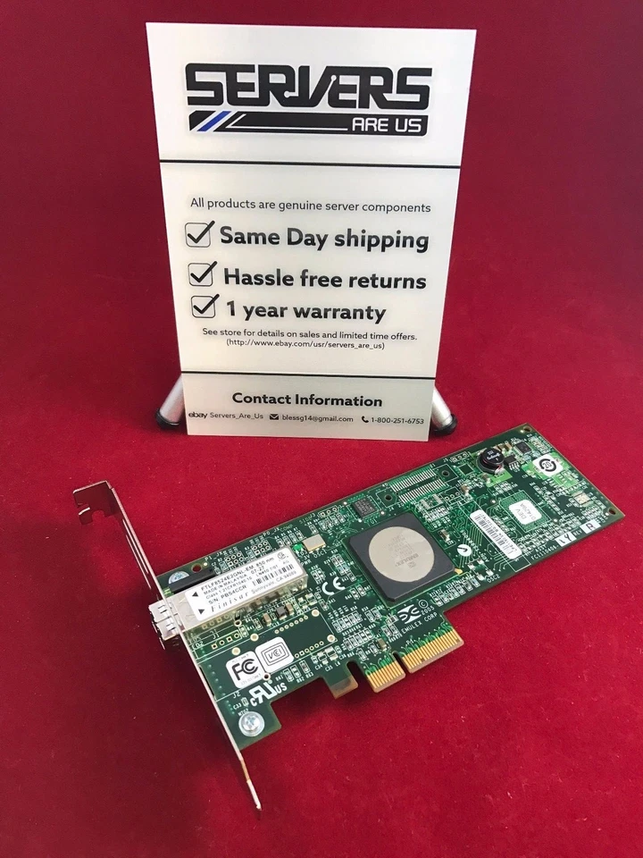 Dell 4GB single port controller ND407 LPE1150-E fibre channel hba pci-e emulex - Image 2 of 4