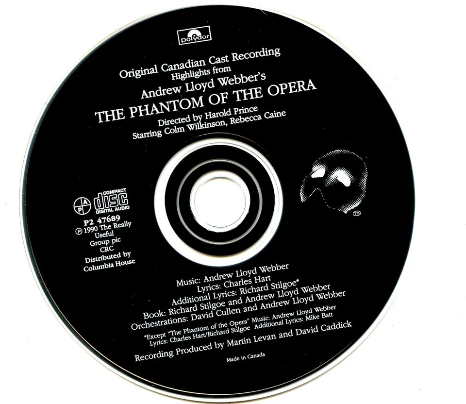 The Phantom Of The Opera - Original Canadian Cast - Image 3 of 3