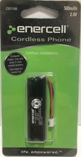 Enercell Cordless Phone Battery 500mAh 2.4V Lot Of 2