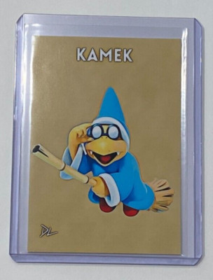 Kamek Limited Edition Artist Signed ''Super Mario Bros.'' Trading Card 2/10