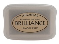 Tsukineko Brilliance Full-size Pad, Galaxy Gold , New, Free Shipping Tsukineko Brilliance Full-size Pad, Galaxy Gold , New, Free Shipping