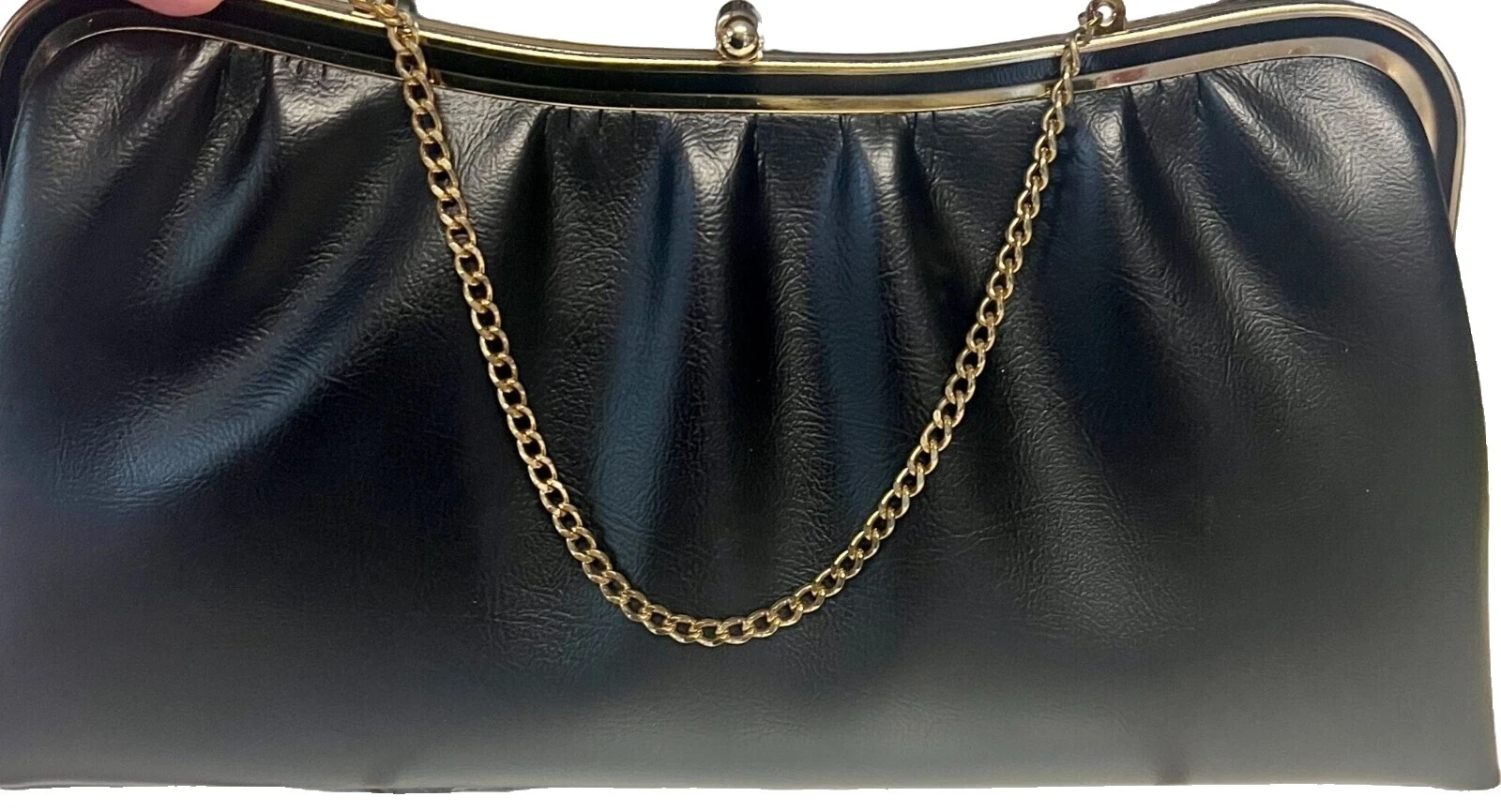 Cuero sintético eveningwear Cóctel Ropa, Calzado y Accesorios Vintage