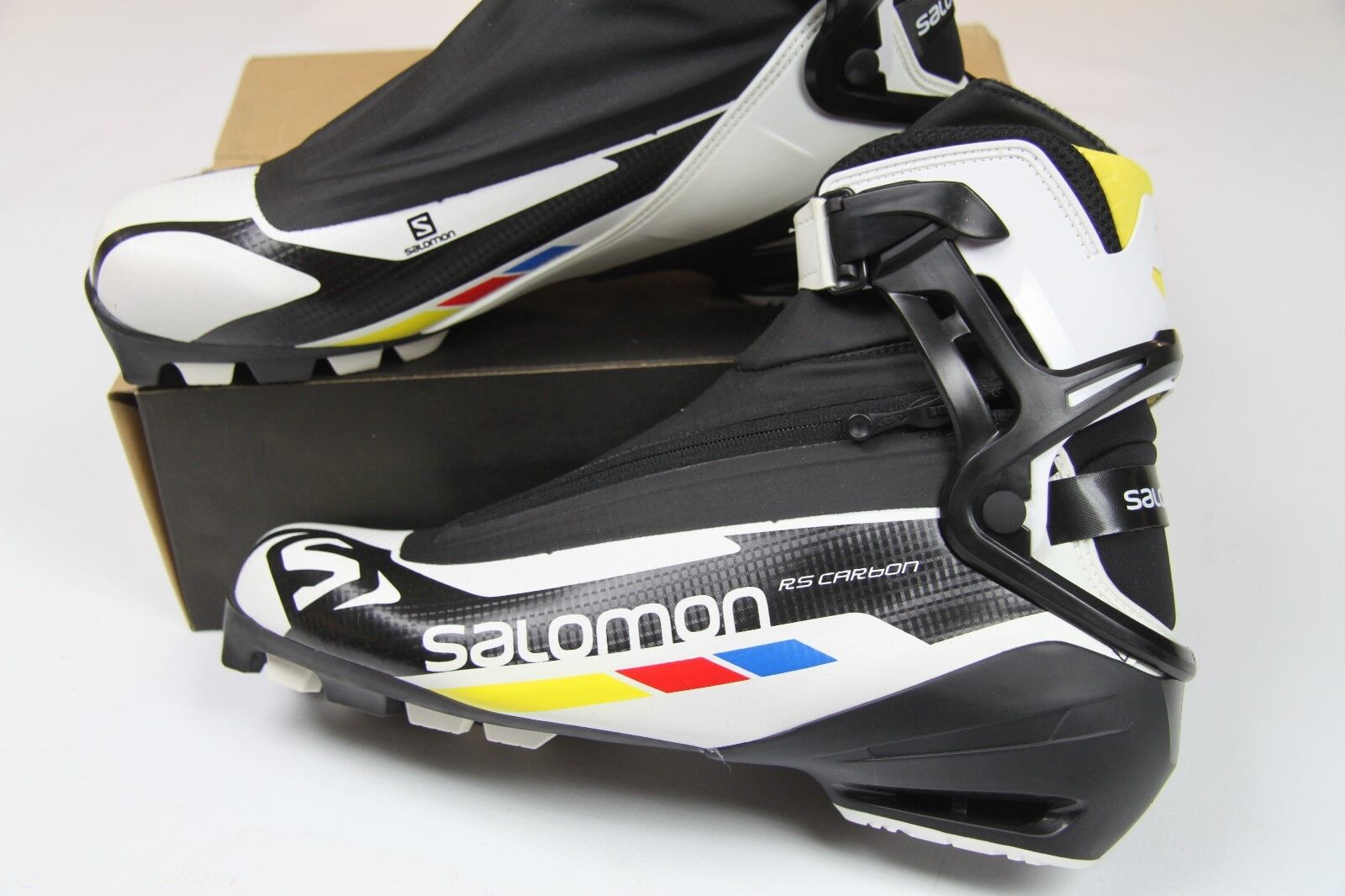 vacature Commandant Ondoorzichtig Salomon RS Carbon Skate Nordic Ski Boots EUR 48 2/3 US 13.5 prt#13311 | eBay