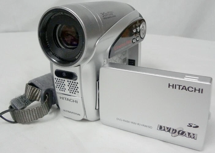 Hitachi DZ-GX5020A DVD-R Video Camera Camcorder w/ Battery, Charger & Manuals! - Image 3 of 4