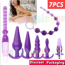 Male Prostate Massager Vibrator Thrusting Anal Butt Plug Dildo Sex Toys for Men