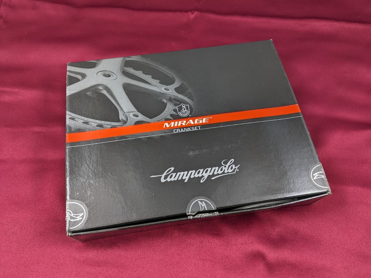 Campagnolo Mirage CT 50/34t Crankset 9 Sp 172.5 Black Campagnolo Mirage CT 50/34t Crankset 9 Sp 172.5 Black