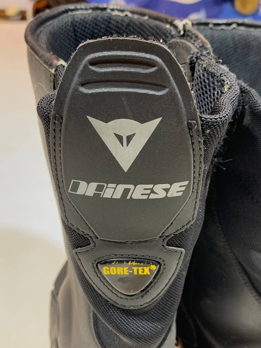 Dainese Racing Moto Gore-Tex Boots Vintage Big Logo | eBay