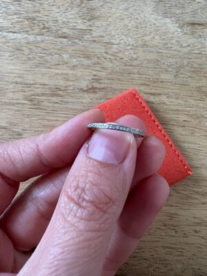 Der große Frosch ''Astrallicht'' Hochzeit Infinity Ring