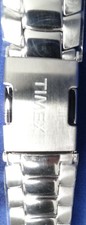 SOLO ADATTO T2M462 Timex Expedition Cinturino Orologio Pulsante Acciaio Inox 20mm