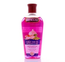 Hemani Garlic Hair Oil 200mL Pure Natural Herbal Scalp Care Nourishing Halal