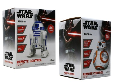 Disney Star Wars Intelligent Remote Control Robot Droid High Speed. Gift Idea