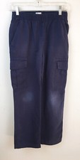 Children  s Place Navy Blue Elastic Waist Cargo Pants Boy's Size 12