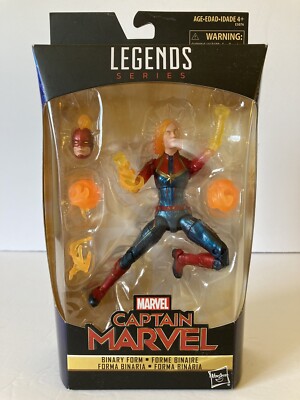 Marvel Legends Captain Marvel Binary Form 2019 Hasbro 6 Inch Action Figure NIB