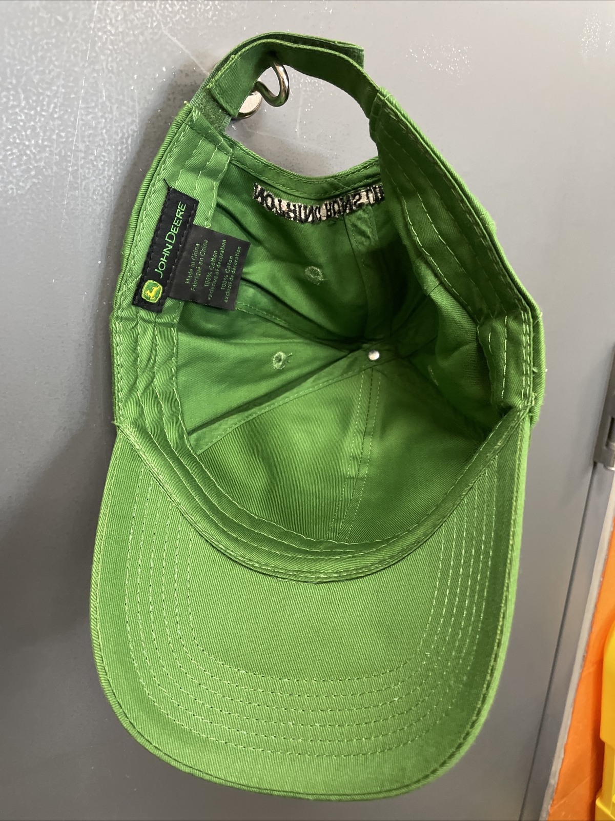 Green John Deere Adjustable Hat - image 3