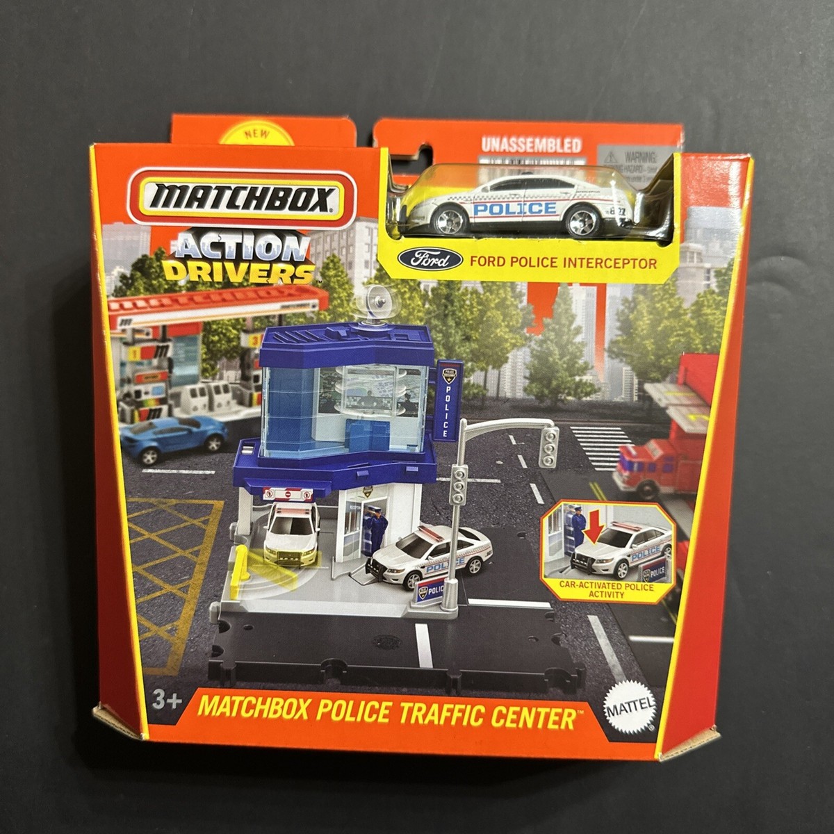 Matchbox Voiture De Poste De Police Action Drivers Multicolore| Kidinn Matchbox Voiture De Poste De Police Action Drivers Multicolore| Kidinn