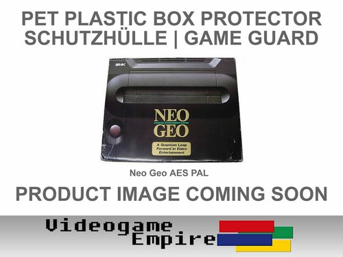1 x housse de protection 0,4 mm PET pour console SNK NeoGeo Neo Geo emballage d'origine housse Box Protector - Photo 4/4