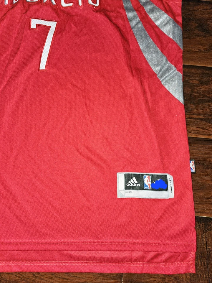 Jersey Jeremy Lin Houston Rockets #7 Adidas ClimaCool Rojo Talla Hombres 3xl Foto 3 de 4
