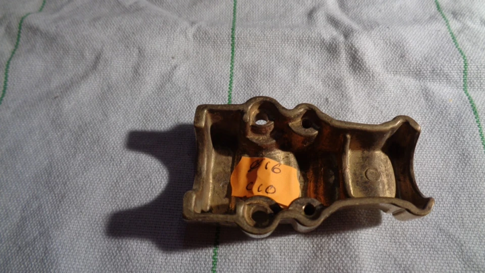 ELEMENT DE CREMONE LAITON 1970 - CHAPITEAU - EMPIRE - POUR BARRE DE 16 mm - C 10 - Photo 4/4