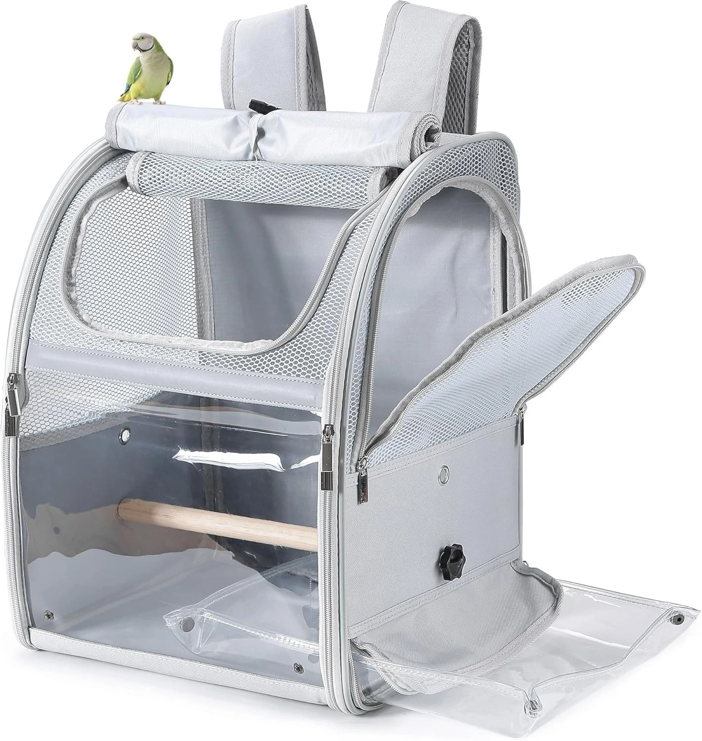 Bird Carrier Bag with Stand, Lightweight Backpack for Parrot, Portable Travel
Opens in a new window 