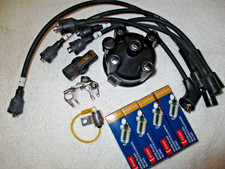Datsun Nissan F02 Wvented Made In Japan Dist Cap Tune Ign Kit See Pics
