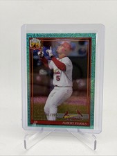 2026 Topps 91C-13 - Albert Pujols Silver Pack Mojo Aqua /199 - Cardinals