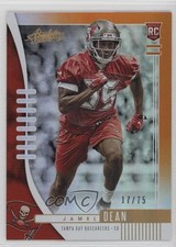 2019 Panini Absolute Rookie Orange Spectrum 17/75 Jamel Dean #192 0q3