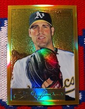 2002 Bowman Heritage Chrome Tim Hudson Gold Refractor #d 054/175 - Athletics